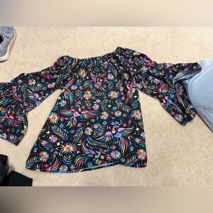 Fashion Bug Vibrant Multicolor Blouse